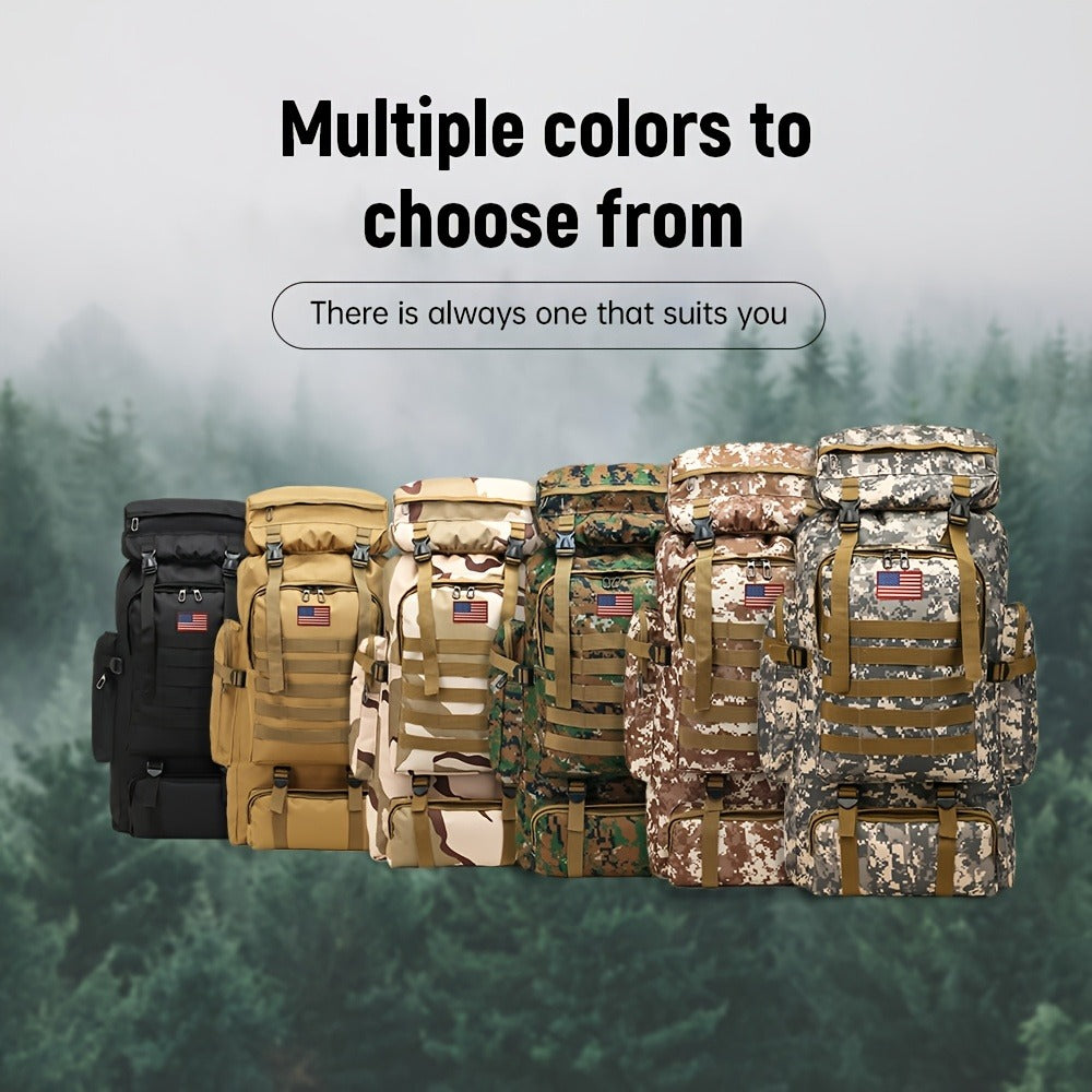 Lightweight Packable Hiking Backpack 21L, Multi-Compartment Camping Rucksack with Adjustable Straps, Waterproof Outdoor Daypack for Camping, Trekking & Travel - product image 21