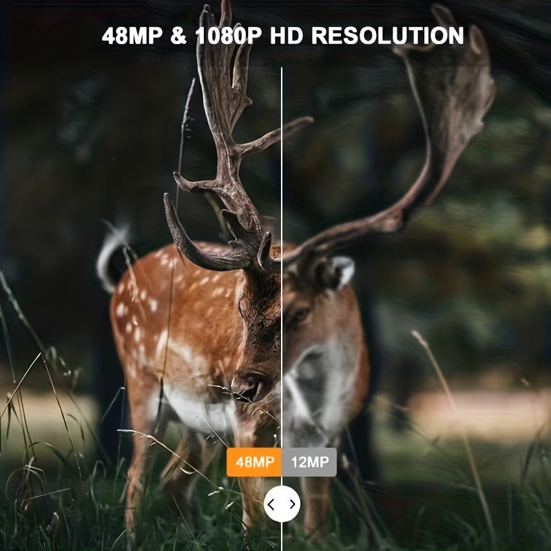Trail Camera 1080P FHD – KLZO Wildlife Cam – 0.8s Trigger, Camouflage Hunting Camera with Night Vision, 32GB SD Card Compatible - product image 13