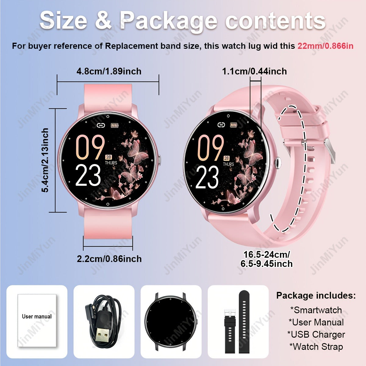 Smart Watch With 1.5 Inch Large Display | Wireless Calling & Dialing | Silicone Band Fitness Tracker With Multiple Sports Modes | Remote Photo & Music Control - product image 12