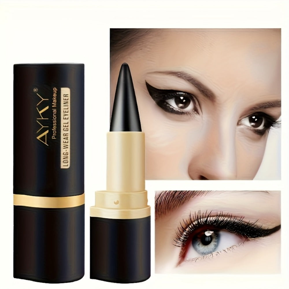 Matte Black Eyeliner Pen Set 6-Pack Waterproof Anti-Smudge Long-Lasting Cream Formula Precise Eye Liner Beginner Friendly for Women Teens Daily Wear Events - product image 2