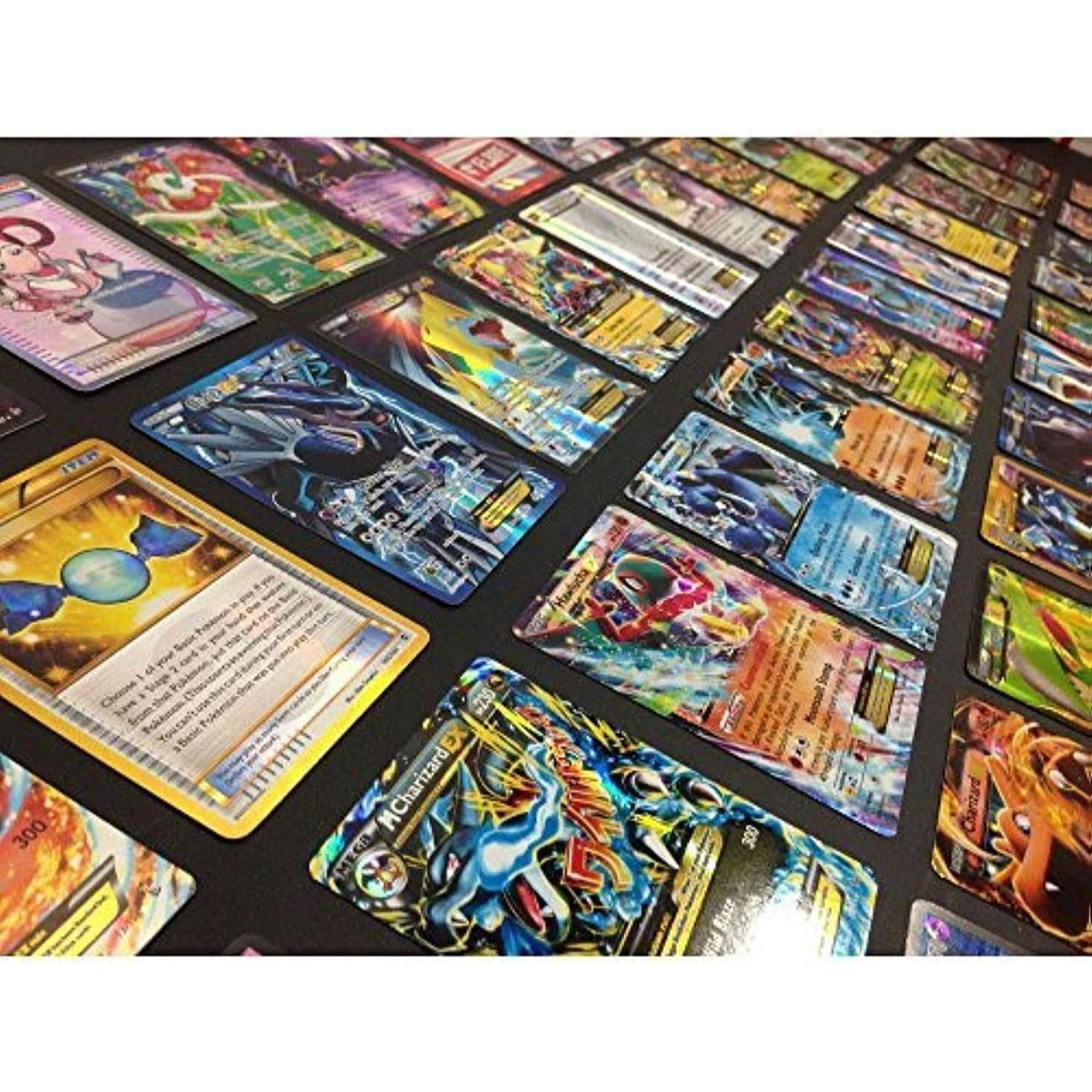 100 Card Lot | 1 Guaranteed Ultra Rare (Mega EX GX V VMAX), 100 Assorted English TCG Cards Near Mint, Authentic Collection Gift for Kids Teens Adults Collectors - product image 3