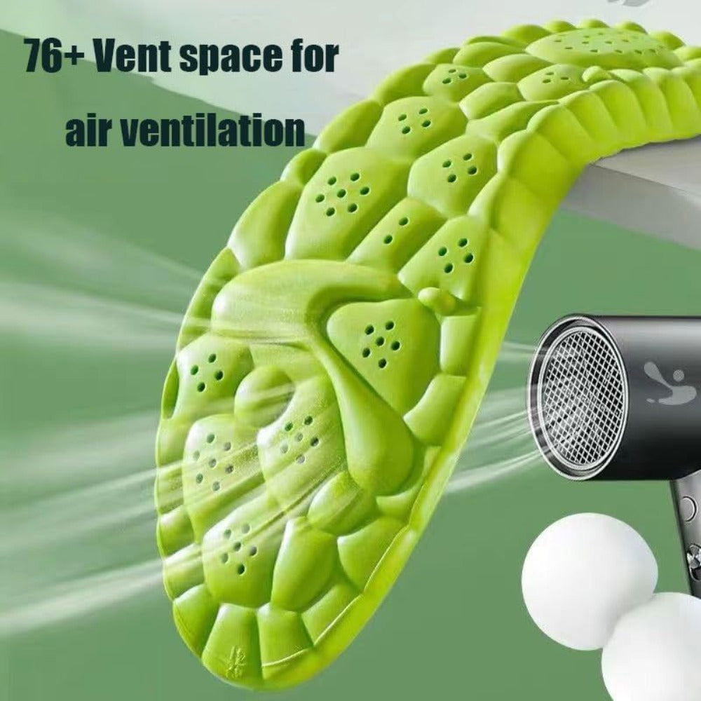 Foam Cushion Insoles 8pcs (4 Pairs) – Breathable Anti-Sweat Sports & Work Insoles for Men & Women, EU 35-46 - product image 4