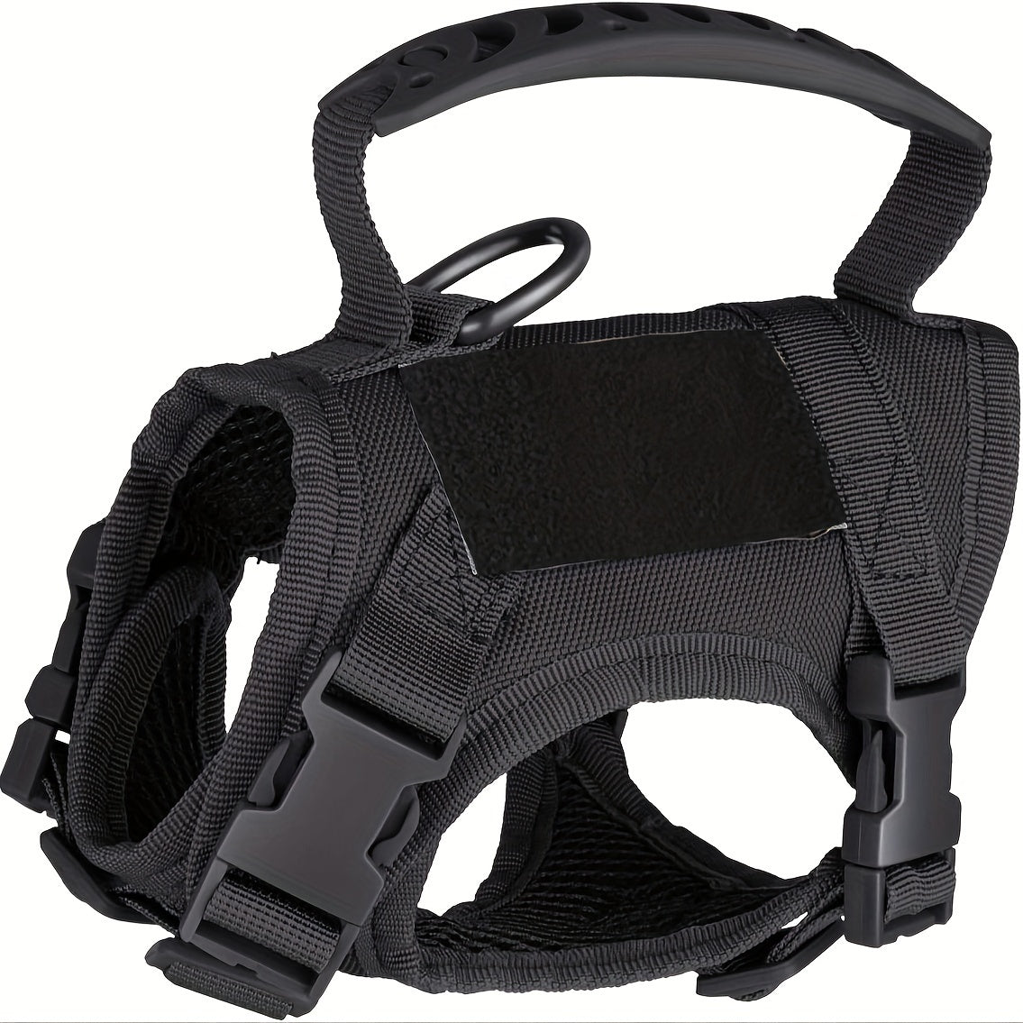 Escape-Proof Training Vest Harness in Black Khaki Red Rose Red Mineral Green & Mixed Colors | Cat Tactical Vest Harness Adjustable 600D Chest Strap for Cats - product image 6