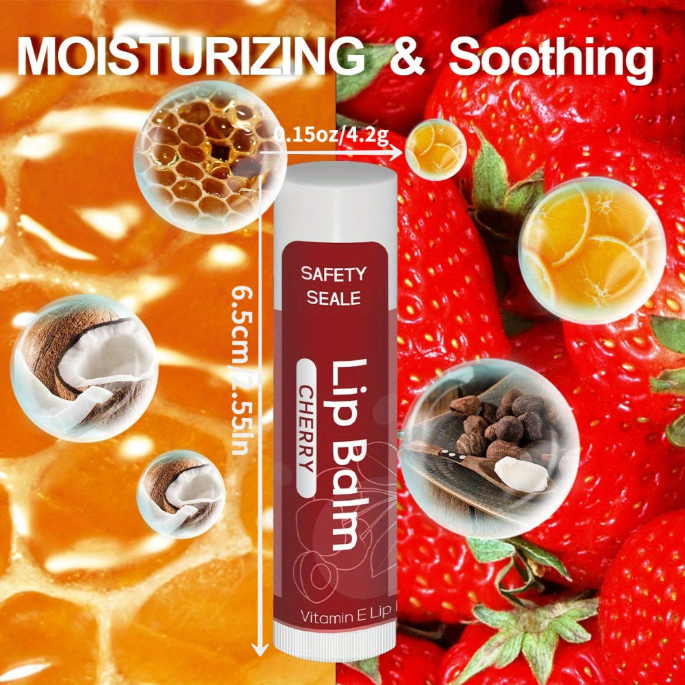 Bulk Lip Balm Set 84 Pcs with Vitamin E & Coconut Oil — 14 Flavors Natural Moisturizing Lip Balm, Non-GMO Formula, Repairs Dry Chapped Lips, Valentine's Day & Holiday Gift for Wome - product image 7