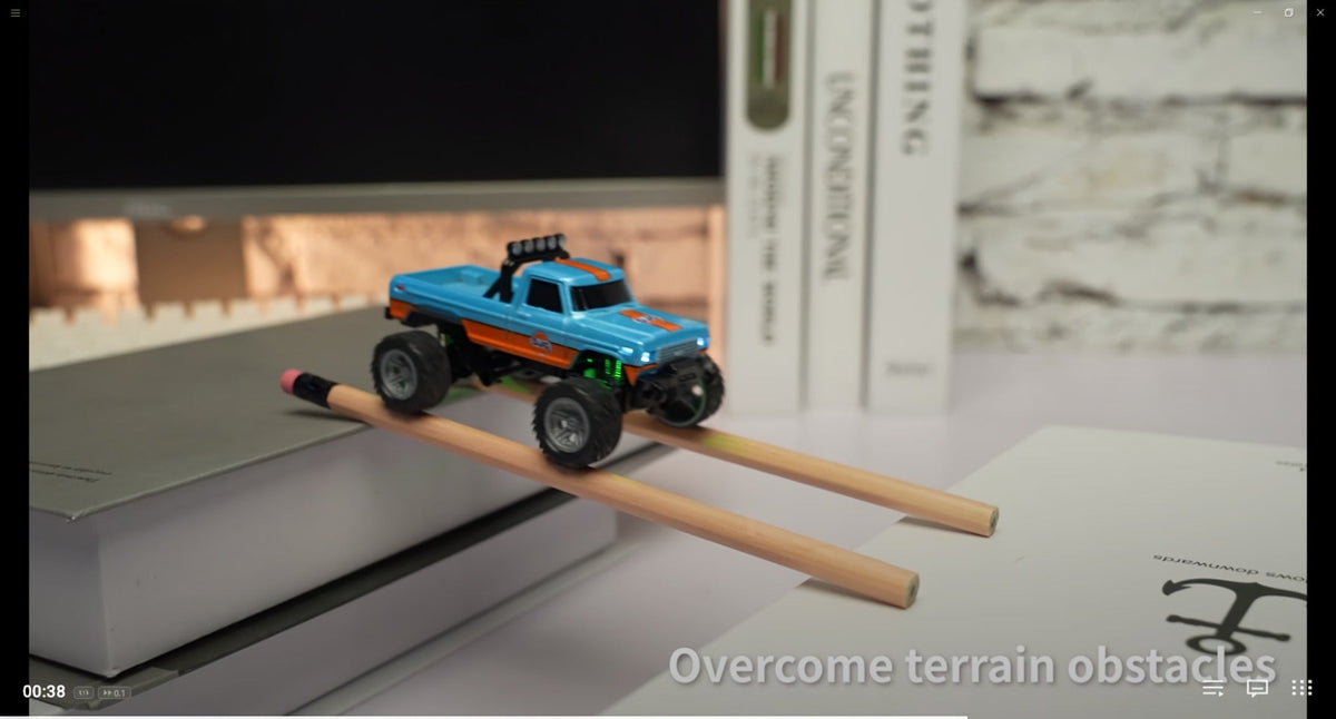RC Off-Road Car with Alloy Body & Shock-Absorbing Chassis – Christmas Birthday Gift for Kids Teens – Remote Control Car for Boys Indoor Outdoor Racing Metal - product image 26