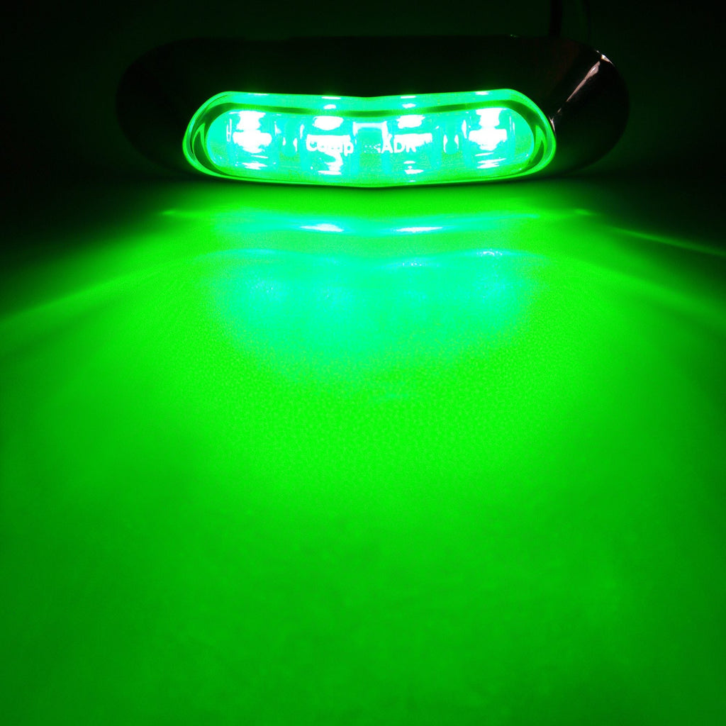 Marine LED Navigation Lights Set of 20 – Low Frequency, No Battery Required, Multi-Color Options – Stern Circular Deck & Onboard Boat Lights for Yachts & Boats