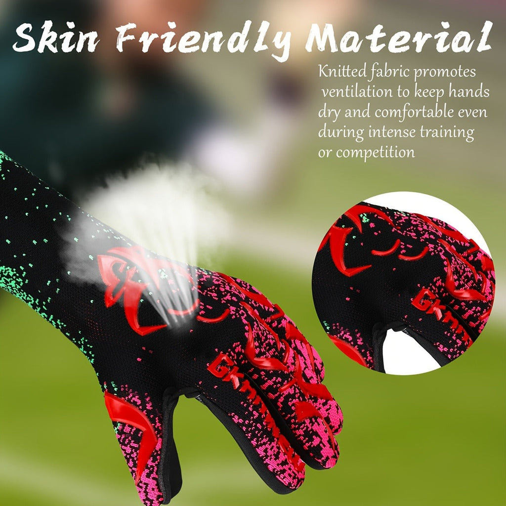 Soccer Goalkeeper Gloves Strong Grip Breathable Sizes 6-10 with Carry Bag for Everyday Use - product image 15