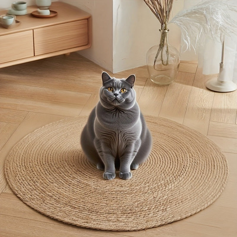 Universal Anti-Scratch Claw Cover for Cats & Dogs, Furniture Protector Pad for Sofa, Couch & Chair, 13.78" or 15.74" Square – Sisal Sofa Protector Cat Scratch - product image 14