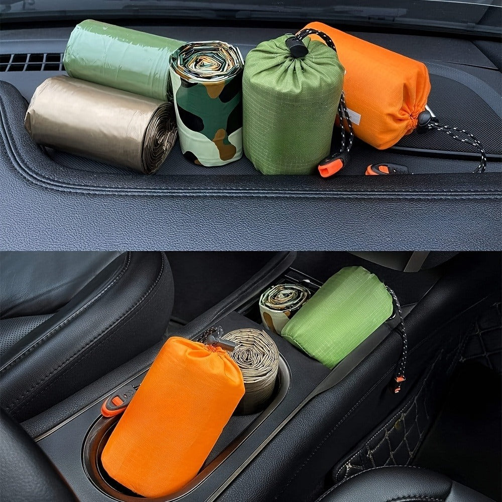 Emergency Sleeping Bag 4-Pack with Survival Whistles | Mylar Thermal Blanket Shelter Bag, Lightweight Waterproof Bivy Sack for Camping, Hiking, Backpacking - product image 17