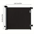 Extends 55" to 197" Wide, Child Safety Gate for Doorways Stairs Hallways, Indoor & Outdoor Use, Black / White / Gray, 6 Size Options – Retractable Baby Gate - product image 4
