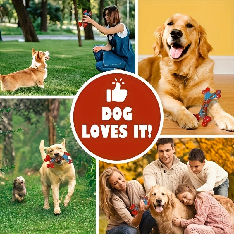 Dog Chew Toys for Aggressive Chewers – Indestructible Tough Dog Toys for Large Breed Dogs, Sturdy Heavy Duty Chew Toy Bundle 5 Pack, Long-Lasting Rubber Dog - product image 3