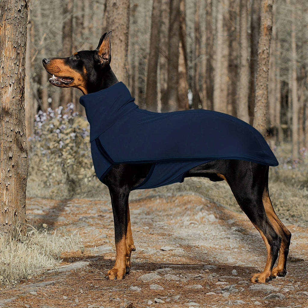 High Neck Dog Coat Warm Pullover – 4XL – Solid Color Woven Polyester Pet Jacket, Machine Washable, All-Season Fall & Winter Dog Apparel for Small Medium Large - product image 16