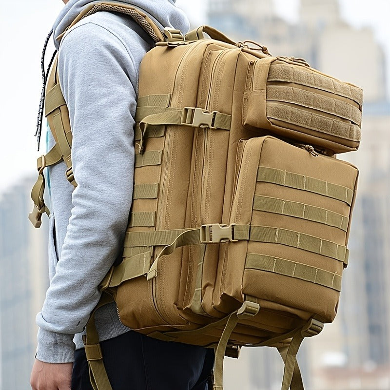Tactical Backpack 45L | Military Rucksack for Men Women Hiking Camping Emergency 3-Day Bug Out Bag