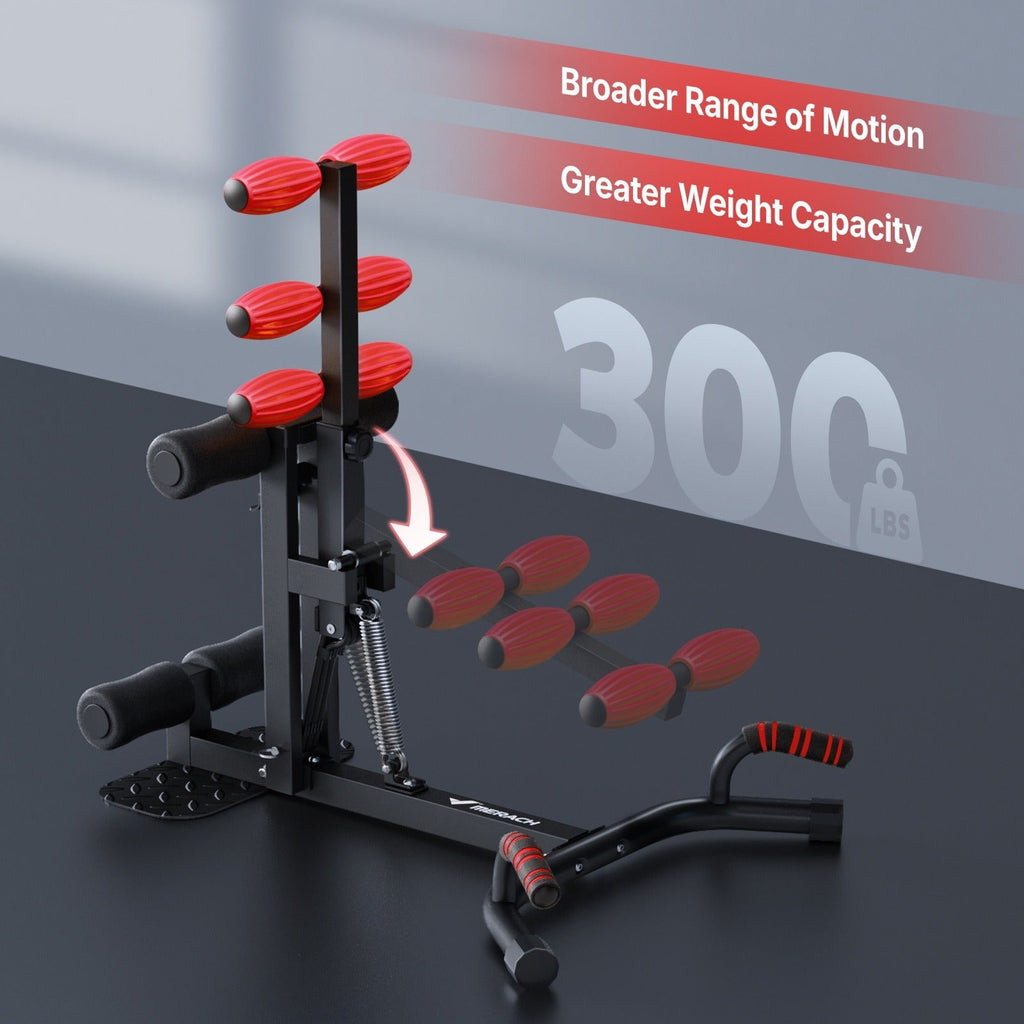 Adjustable Core & Leg Exercise Equipment, Push-Up Workout Machine for Women, Home Gym Strength Training – Glute Trainer Deep Squat Machine