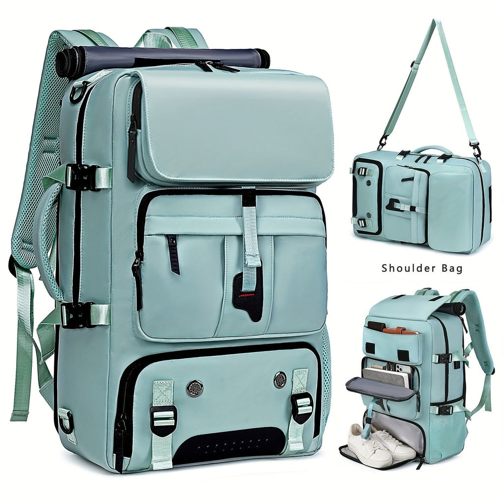 Waterproof Soft Shell Daypack for Men & Women, Multi-Functional Travel Rucksack for Business, College & Daily Commute, Multiple Colors Available – Large - product image 22