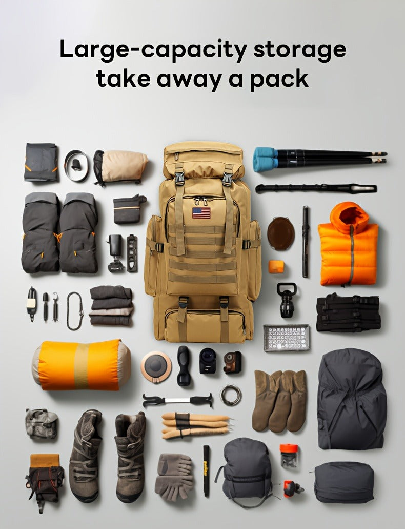 Lightweight Packable Hiking Backpack 21L, Multi-Compartment Camping Rucksack with Adjustable Straps, Waterproof Outdoor Daypack for Camping, Trekking & Travel - product image 22