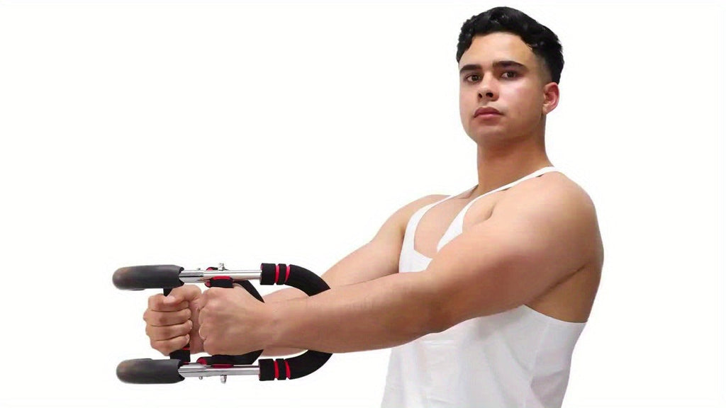 Arm Strength Trainer Three-Bar Chest Expander | Adjustable Multi-Level Resistance | Portable Detachable Forearm & Chest Workout Device for Home Gym | Strength - product image 14