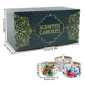 Scented Candles Set of 24 – Soy Wax Candles with Essential Oils, 2.5 Oz Travel Size Candle Gift Set for Women, Rain Scent for Home Decor, Aromatherapy, Birthday, Valentine's Day &  - product image 11