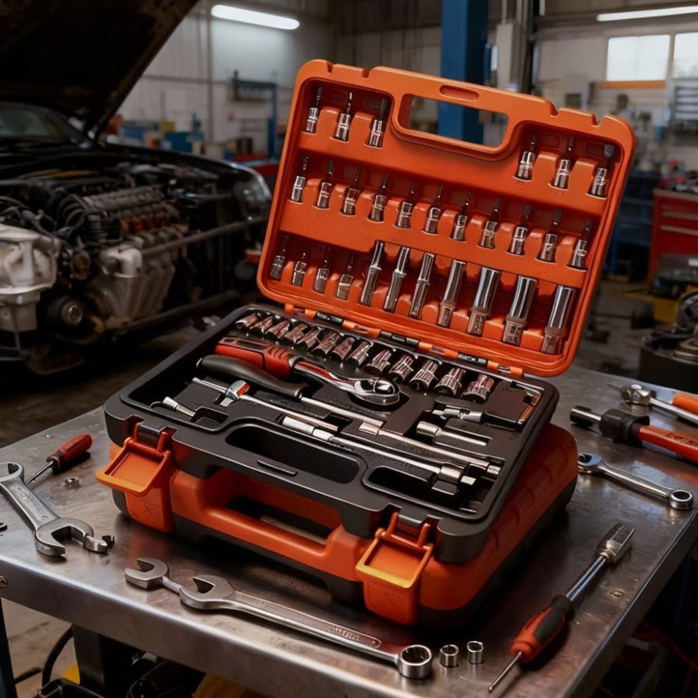 Home Tool Kit Professional, 46-Piece Essential DIY Set, 53-Piece Advanced Home & Auto Repair Kit, or 1000-Piece Complete Toolbox in Storage Case for Home, Automotive & Workshop Use - product image 8