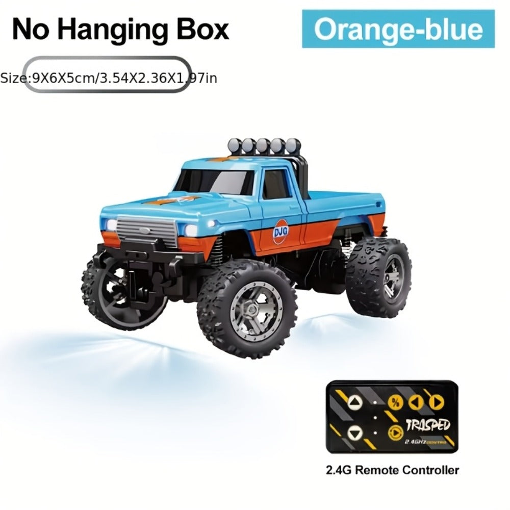 Mini RC Car 1/64 Scale High-Speed Off-Road Monster Truck | 2.4GHz Alloy Die-Cast Remote Control Car with Shock Absorber, All-Terrain Climbing RC Toy Gift for - product image 7