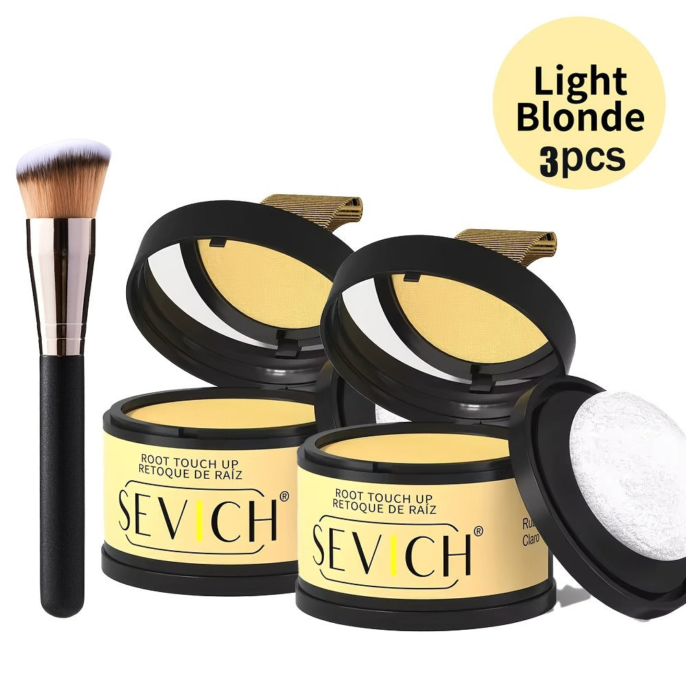 Root Touch Up Hair Powder for Thinning Hair & Gray Roots — Instant Hairline Concealer Shadow Topper, Long-Lasting Resistant Formula, 13 Shades, 2/3pcs Kit for All Hair Types Women  - product image 26