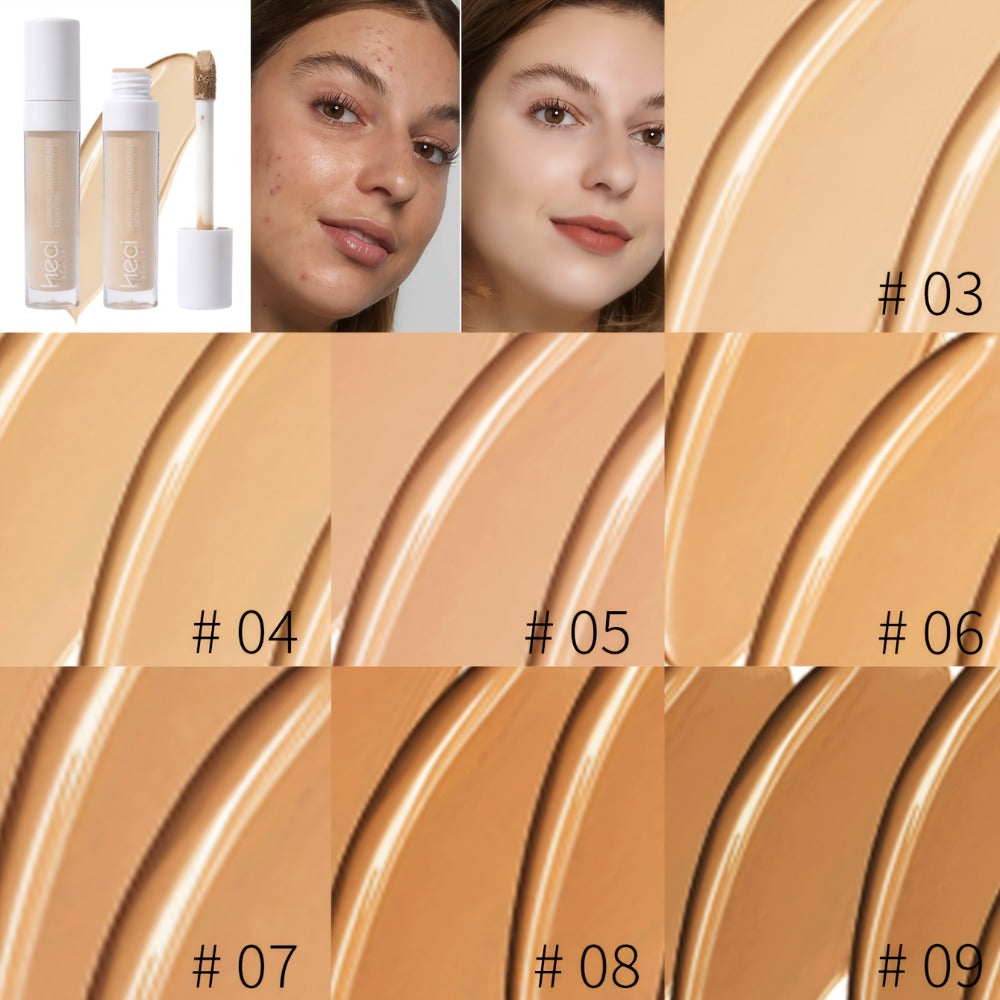 Liquid Concealer and Contour Stick Set 2 Pcs Buildable Coverage Hydrating Pore Minimizing Long-Lasting for Blemishes Dark Circles All Skin Types Flawless Finish - product image 18