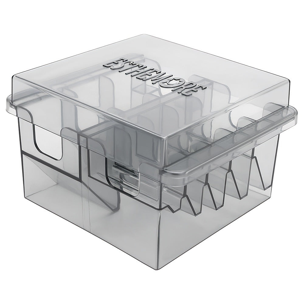 Barber Tool Organizer 8-Slot Clear Plastic Storage Box for Hair Clippers Scissors & Grooming Accessories – Transparent Salon Organizer for Home & Professional Barber Use - product image 3