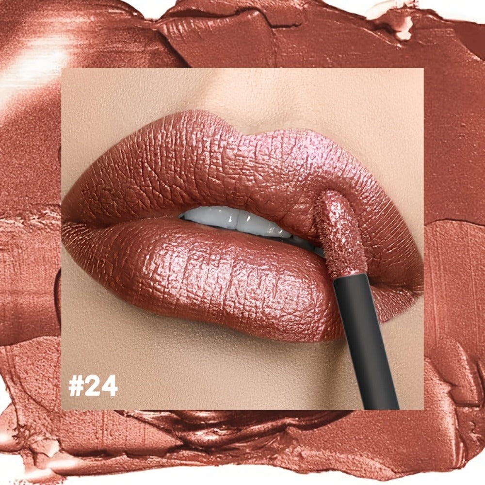 Lip Gloss Set Metallic High Gloss Plumping Long Lasting Non Stick Mirror Shine Glossy Lipstick for Women 11 Shades Party Date Daily Makeup Portable Gift - product image 16