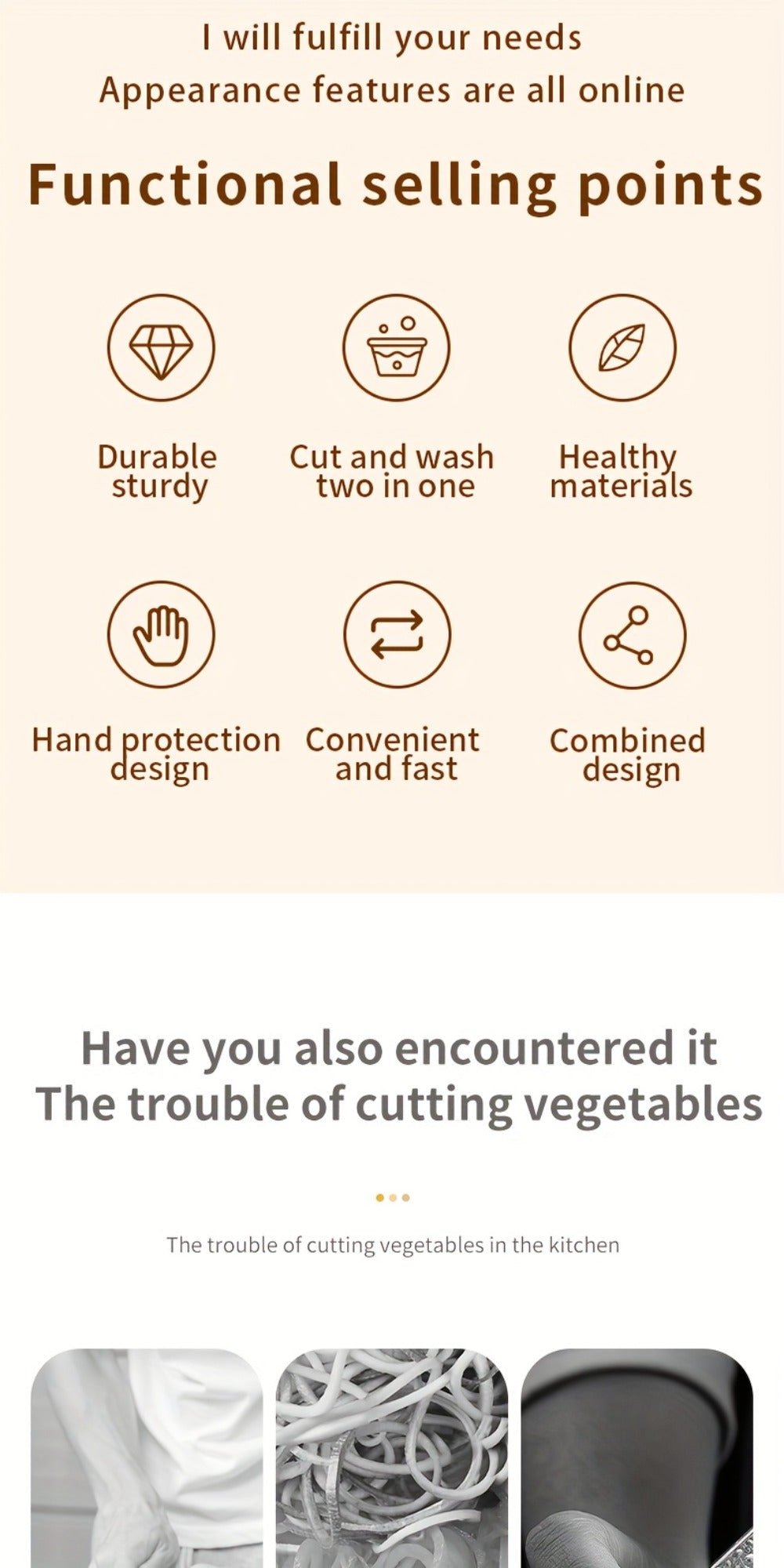 Vegetable Chopper 16-in-1 Manual Food Chopper Slicer Dicer Grater with Container – Professional Onion Potato Carrot Cutter Kitchen Tool - product image 13