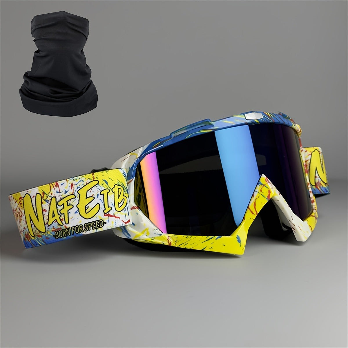 Mirror Coating Polycarbonate Lens, TPU Frame, Adjustable Thick Foam Pad, Anti-Fog Snow Goggles for Adults, 30+ Color Options for Skiing & Snowboarding – Ski - product image 45
