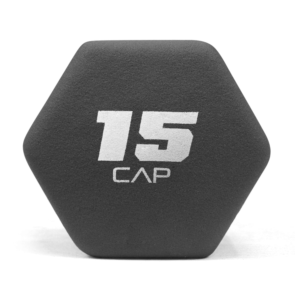 Neoprene Dumbbells Pair with Non-Slip Hex Shape | 2LB to 15LB Available in Yellow, Green, Red, Blue & Gray | Color-Coded Hand Weights for Women & Men, Strength - product image 24