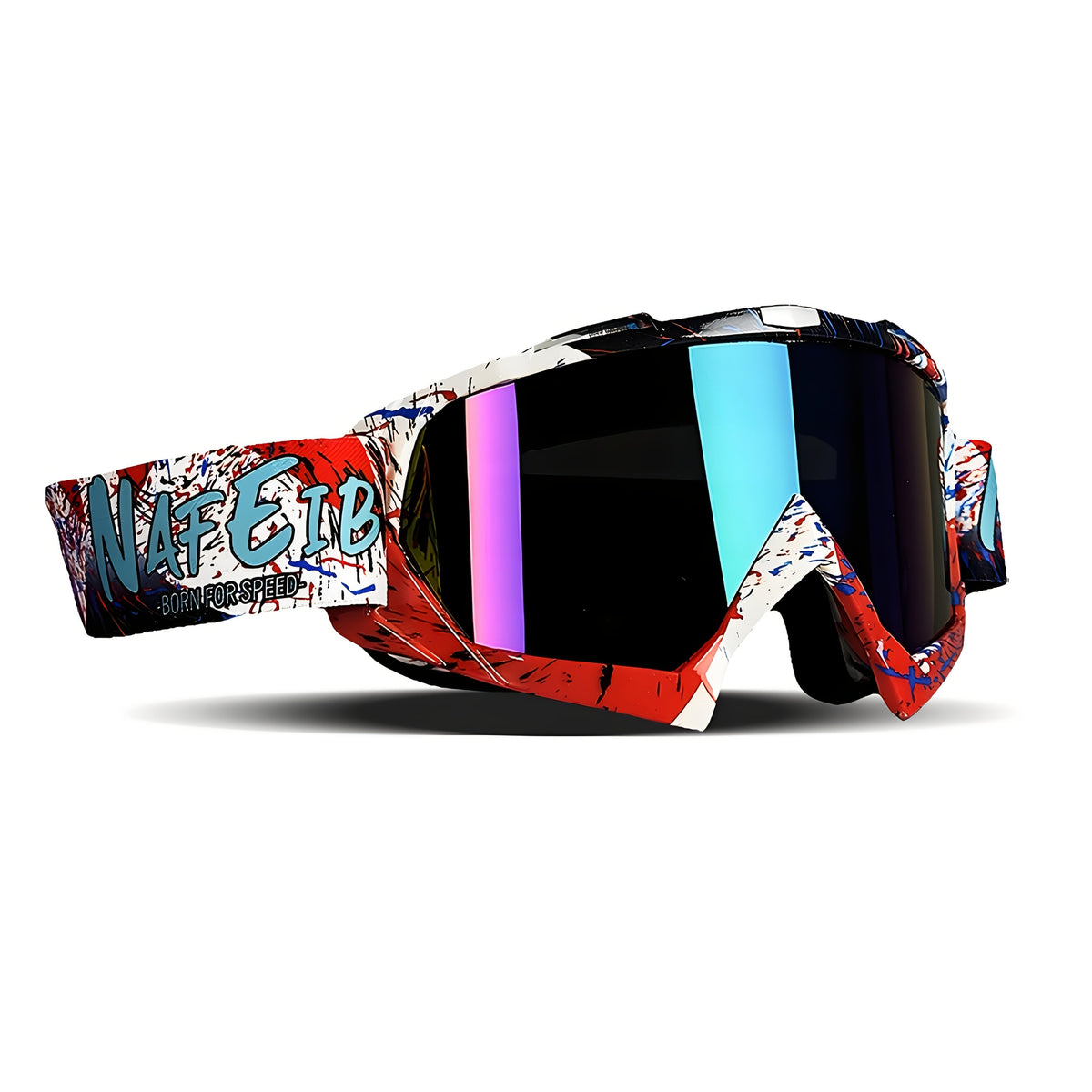 TPU Frame PC Lens Mirror Coating, Thick Foam Pad, Adjustable Strap, 28+ Color Styles, Adult Snow Goggles for Skiing & Snowboarding, Great Gift | Ski Goggles Set with Black Headband