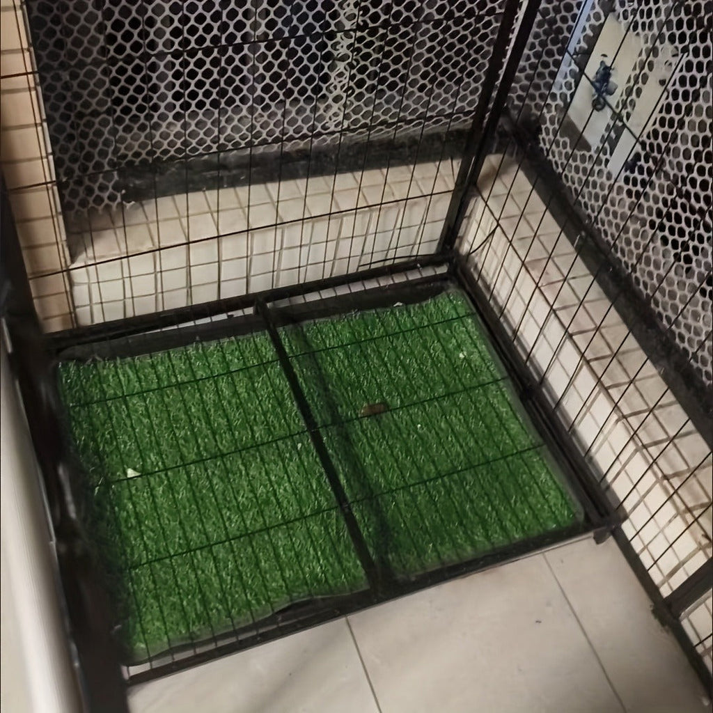 Odor-Proof Pet Training Lawn Mat for Indoor Outdoor Use, Dog Urine Grass Pad 18 x 28 Inch for Puppies & Adult Dogs | Artificial Grass Dog Potty Pad Washable - product image 9