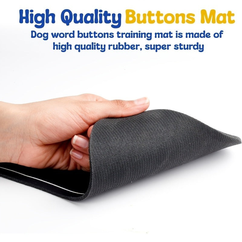 Pet Training Buttons with Mat, Recordable Dog Talking Button Set, Durable Easy-Clean, No Battery Required – Dog Communication Buttons for Talking - product image 13