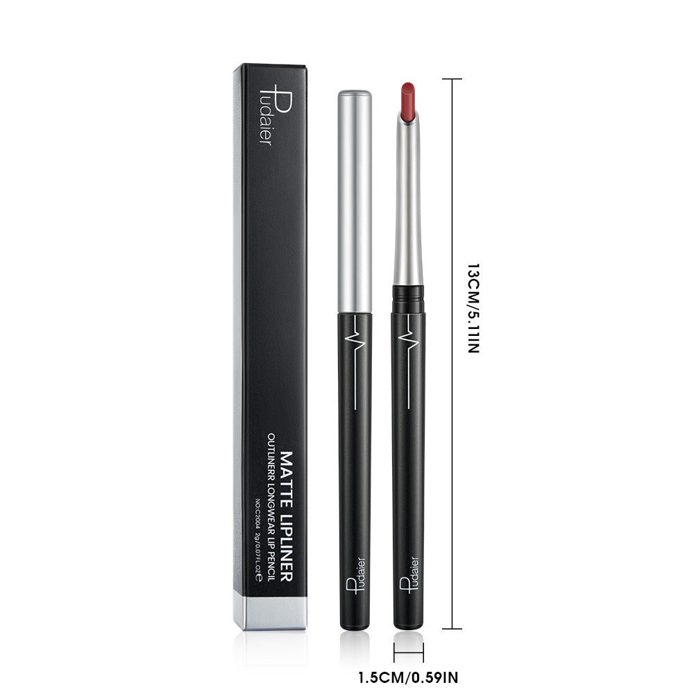 Precise Lip Liner Pencil 11 Shades Matte Waterproof Non-Fading Smooth Glide Long-Lasting All Day Wear Lip Outliner for Fuller Lips All Skin Tones Women Makeup Gift - product image 6