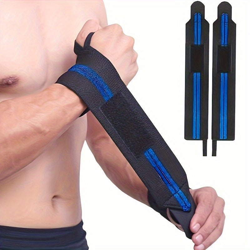 Professional Wrist Support for Gym, Powerlifting & Fitness Training, Hand Washable, 1 Pair – Weightlifting Wrist Wraps