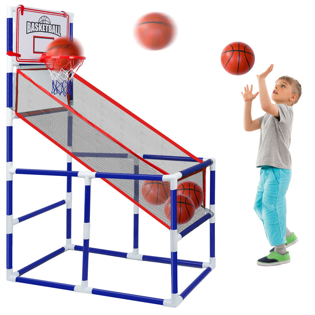 Kids Adjustable Basketball Hoop Set with 2 Balls & Storage – Best Birthday Christmas Gift for Boys and Girls – Indoor Outdoor Sport Toy for Ages 3 – 6, Thick - product image 10