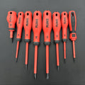 Magnetic Screwdriver Set 8pcs, 4 Slotted & 4 Phillips Non-Slip Handle Precision Screwdrivers, Manual Hand Tool Kit for Electronics, Furniture, Appliances, Car Repair & DIY Projects - product image 11