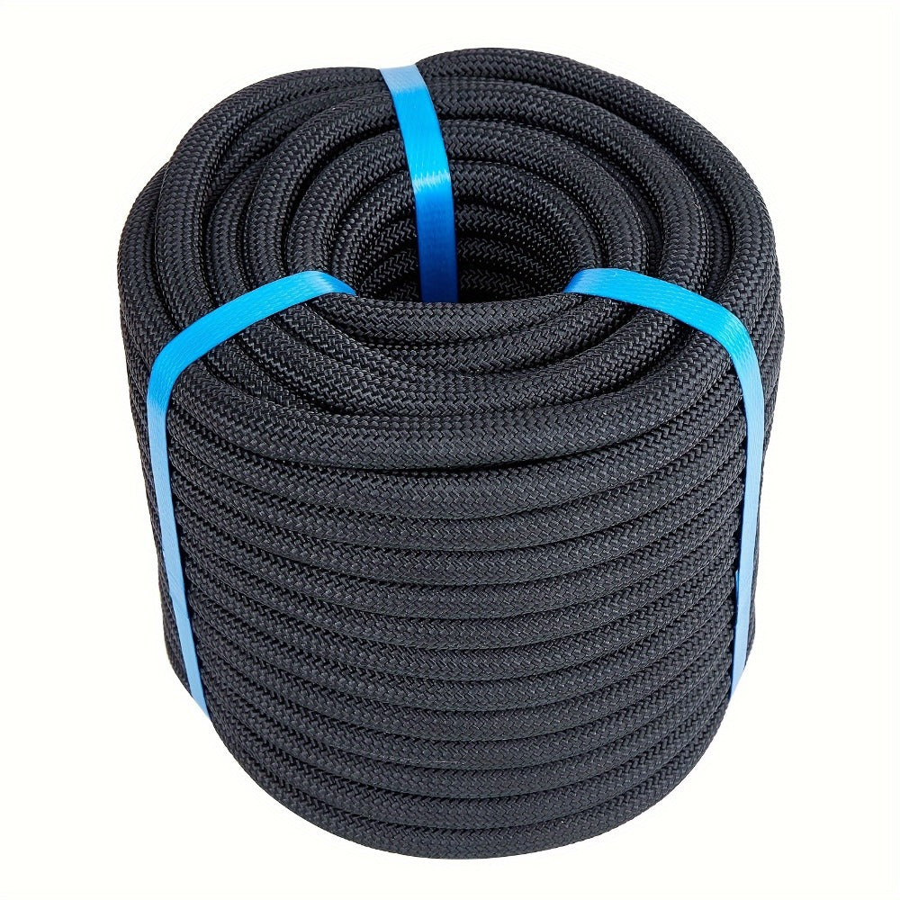 Double Braided Nylon Rope 1/2 Inch Heavy Duty Polyester – 100ft 150ft 200ft Multi-Color for Anchoring Towing Cargo Sailing Dock Lines & Outdoor Use - product image 11