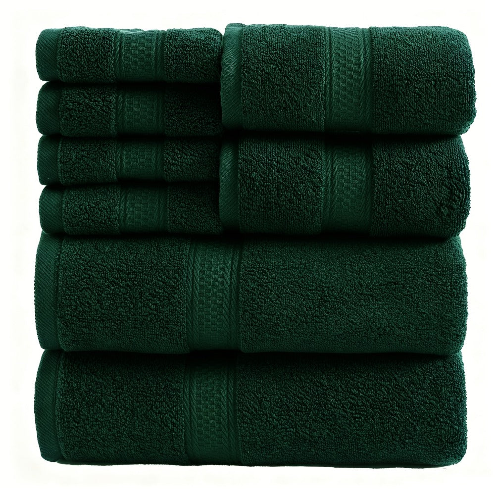 Luxury Soft Towel Set 8 or 16 Piece - Thickened Quick Dry Skin Friendly High Absorbency Bath Towels Hand Towels Washcloths | 13+ Colors | Home Hotel Travel Fitness Spa Gift Set - product image 8