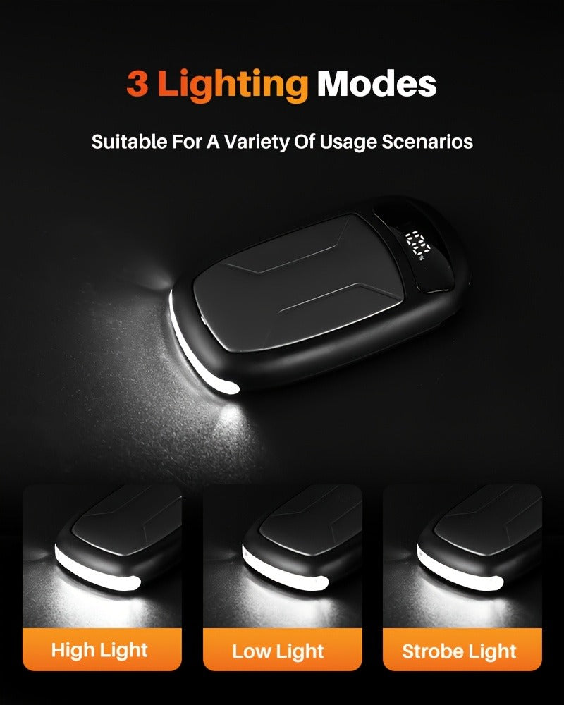 Rechargeable Hand Warmers with COB Light 2 Pack | Magnetic USB Electric Pocket Hand Warmer 12 Hours Heat | Carry-along Reusable Handwarmer for Camping Hiking - product image 14