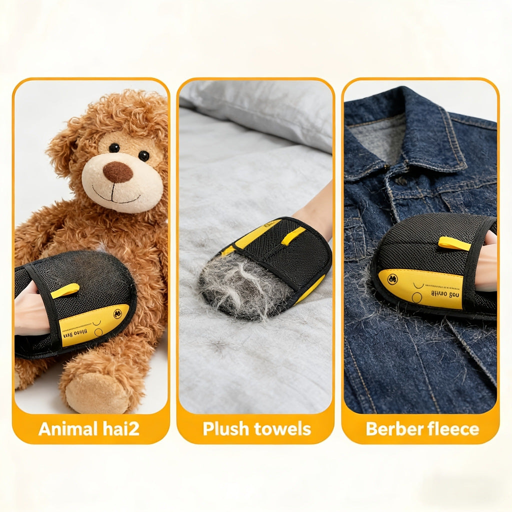 Static Elimination Technology, Reusable Lint Remover for Sofa, Bedding, Clothing, Blankets, Cat & Dog Beds, Plush Toys, Hard-to-Reach Areas – Pet Hair Removal - product image 6
