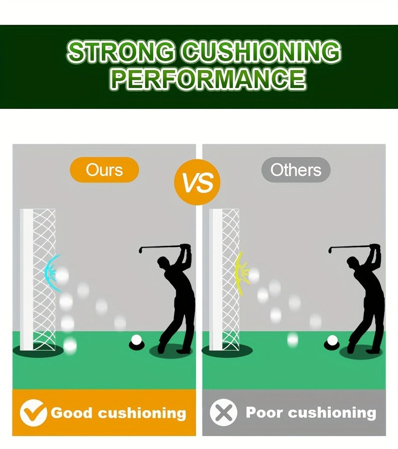 Ultra-Quiet 3D Golf Simulator Projector Screen, Wear-Resistant, Indoor Golf Training, 3 Sizes | Golf Impact Screen 4K UHD - product image 18