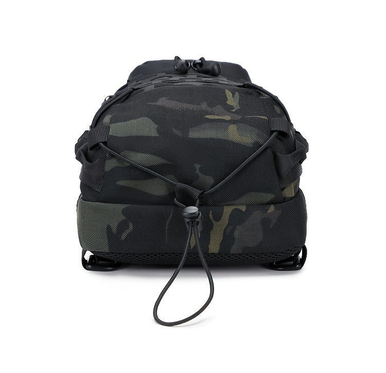 Large Capacity Tactical Chest Pack, Waterproof Nylon EDC Crossbody Bag for Hiking, Cycling, Fishing & Camping, Multi-Compartment, Adjustable Strap | MOLLE - product image 16