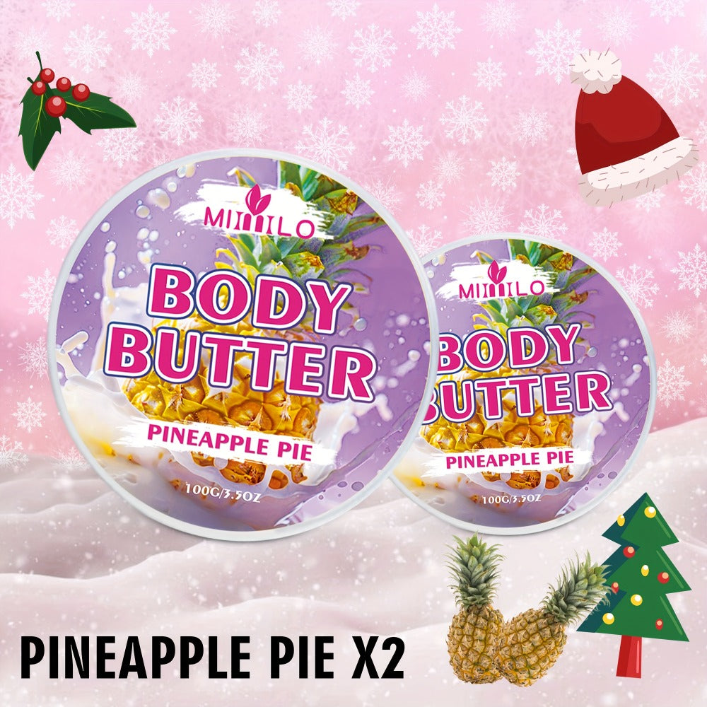 Fruity Body Glaze Set 8 Scents 100g×2 – Pineapple Coconut Strawberry Coffee Peach Doughnut Birthday Cake Non-Greasy All-Day Moisturizing Travel Size Body Lotion Gift for Women - product image 11