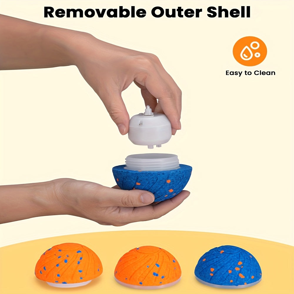 Automatic Moving Dog Ball Toy – Smart Motion-Activated Rolling & Rotating Ball for Medium Large Dogs, E-TPU Sturdy Bouncy Enrichment Toy for Dog Stimulation - product image 2