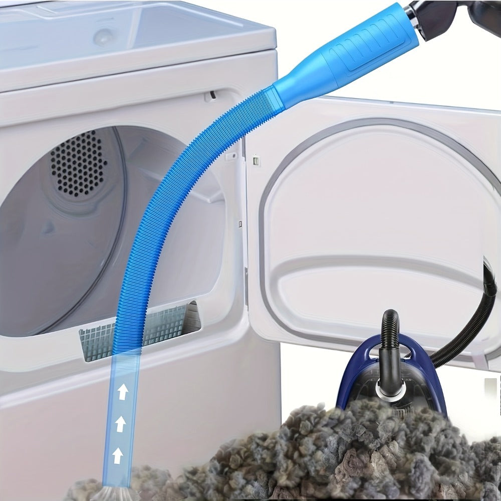 Dryer Vent Cleaner Kit Vacuum Hose Attachment Lint Remover Brush Flexible Dryer Duct Cleaning Tool for Removing Lint Debris Blockage from Dryer Vents and Exhaust Ducts - product image 6