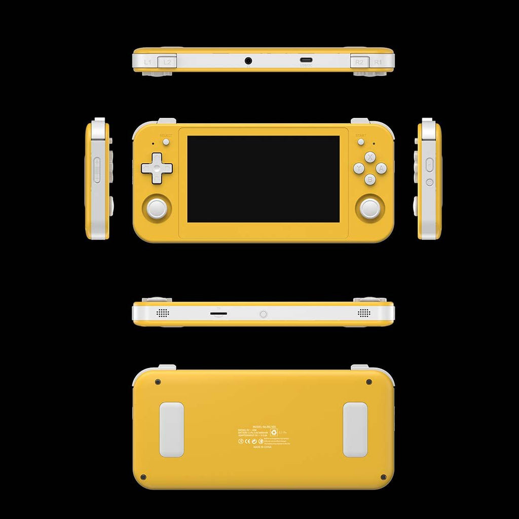 Anbernic RG505 Handheld Game Console Android 12 OLED 4.95-Inch Retro Emulator 5000mAh Hall Effect Joystick Wi-Fi Bluetooth for Home Ambiance & Task Lighting