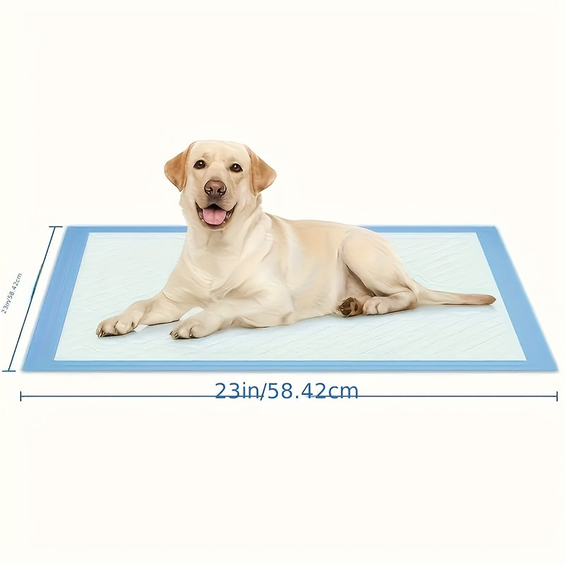 Bulk Pet Pee Pads 50 to 400-Count – For Dogs, Puppies, Cats & Rabbits – Super Absorbent Leak-Proof Disposable Training Pads 23.6"x23.6" – Multi-Pet Household - product image 2