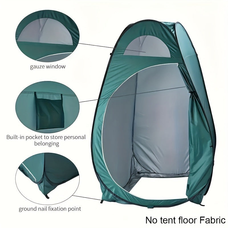 Pop-Up Privacy Shower Tent & Outdoor Changing Room | Waterproof Portable Camping Toilet Tent for Hiking Beach Fishing Backpacking, Instant Setup Dressing Room - product image 18